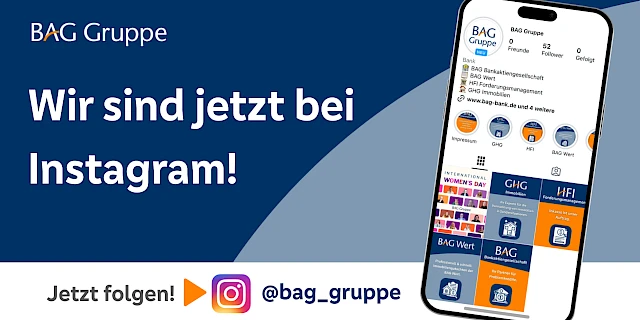 Die BAG Gruppe jetzt auch auf Instagram
