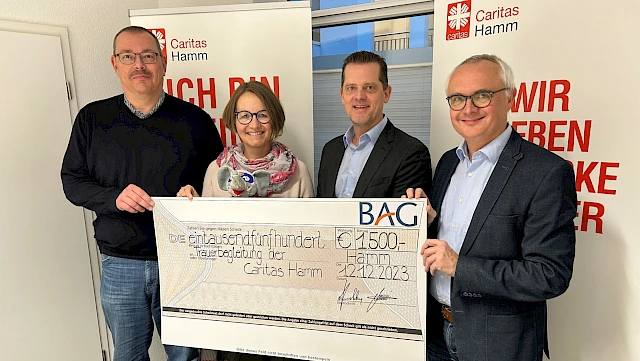 Unterstützung für die Caritas „Trauerbegleitung“